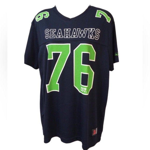 NFL Other - NFL Seahawks (Copy) navy blue/green neon men’s tee